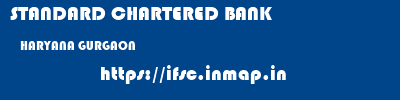 STANDARD CHARTERED BANK  HARYANA GURGAON    ifsc code